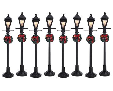 Gas Lantern Street Lamp Set of 8
