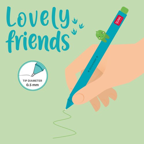 Gel Pen Lovely Friends Dino - image 3
