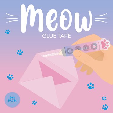 Glue Tape Meow Kitty - image 6