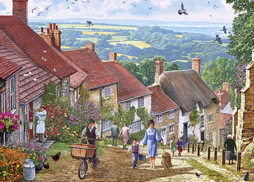 Gold Hill 1000pc - image 2