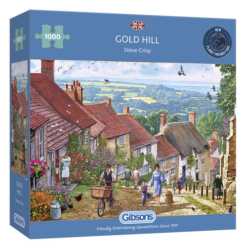 Gold Hill 1000pc - image 1