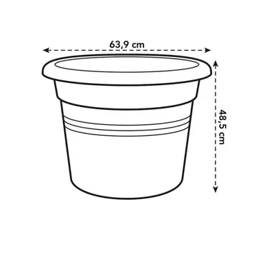 Green Basics Cilinder 65cm Mild Terra - image 2