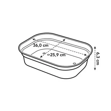 Green Basics Grow Tray M Living Black - image 2