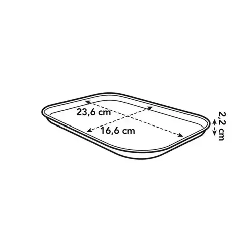 Green Basics Grow Tray Saucer S Leaf Green - image 2