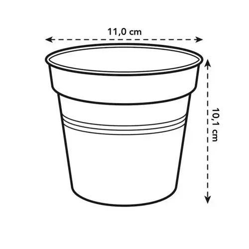 Green Basics Growpot 11cm Mild Terra - image 2