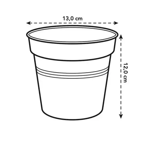 Green Basics Growpot 13cm Mild Terra - image 2