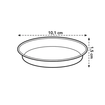 Green Basics Saucer 10cm Mild Terra - image 2