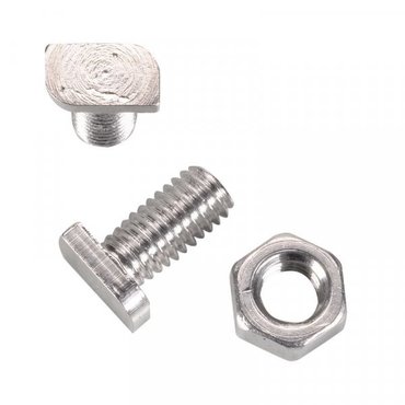 Greenhouse Cropped Head Bolts & Nuts Pk/15 - image 2