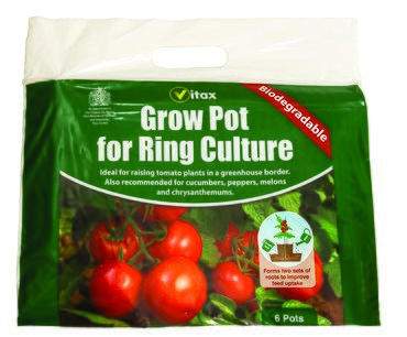 Grow Pots For Ring Culture x 6