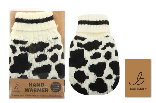 Hand Warmer - Cow Print Design