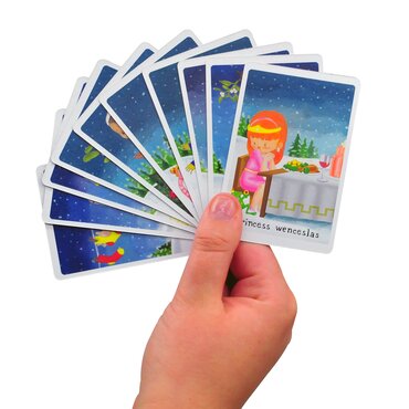 Happy Families Xmas Card Game - image 2
