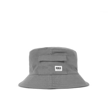 Hatfield Graphite Bucket Hat One Size Cotton