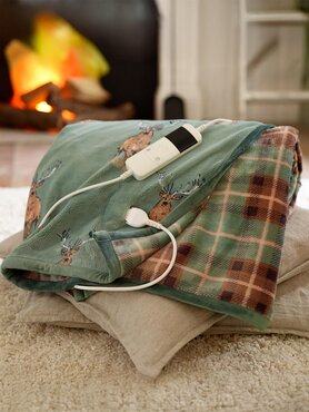 Heated Throw Revers Highland 140x180cm - image 2