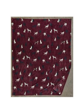 Heated Throw Revers Hounds 140x180cm - image 3
