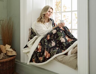 Heated Throw Wildlife 140x180cm