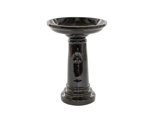 Heritage Bird Bath Black 43cm