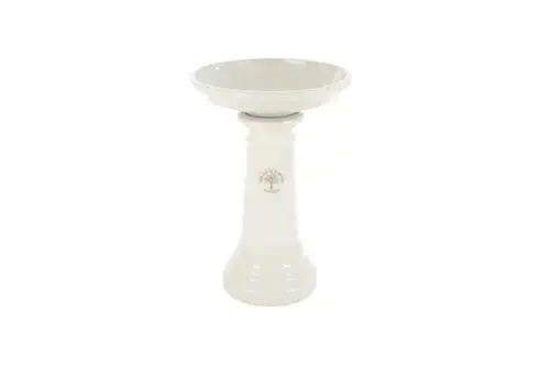 Heritage Bird Bath White 43cm