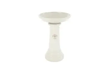 Heritage Bird Bath White 43cm