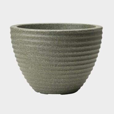 Honey Pot Low 37cm Marble Green