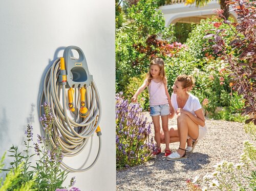 Hose Hanger w/20m Hose & Fittings - image 2