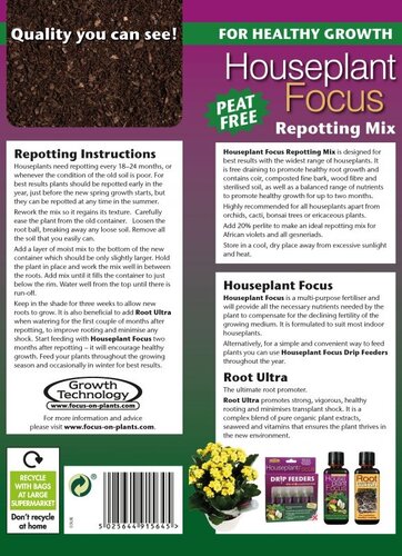 houseplant focus compost potting mix