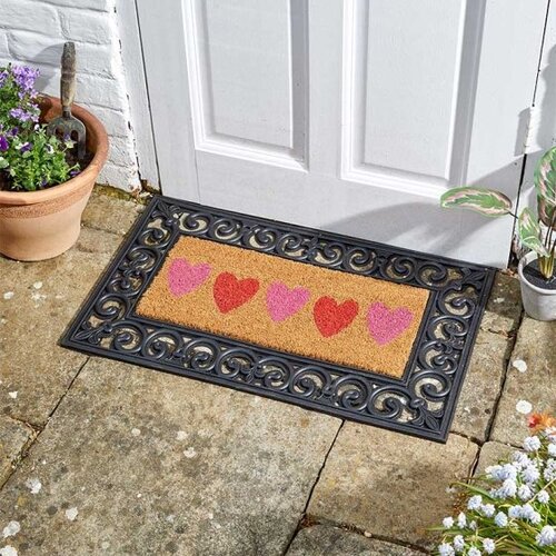 Insert Mat Hearts 23x53cm