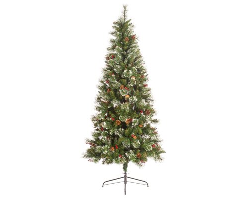 Ipswich Snowy Pine Artificial Christmas Tree (5ft 150cm) - image 1