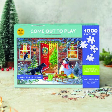 Jigsaw 1000pc Dogs Trust Come Out To Play