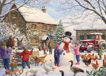 Jigsaw Christmas at the Farm 1000pc