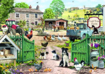 Jigsaw Fruit Tree Farm 1000pc