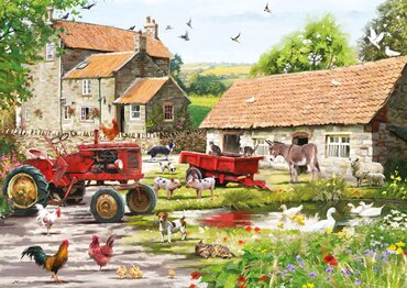 Jigsaw On the Farm 500pc