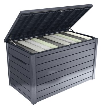 Keter Ontario XXL 870L Anthracite Storage Box - image 1