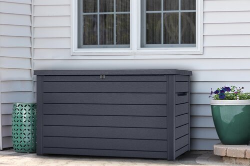 Keter Ontario XXL 870L Anthracite Storage Box - image 2