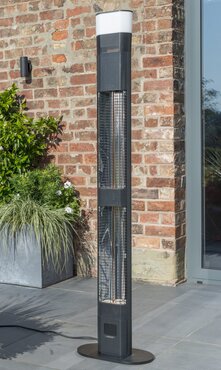 Kettler Kalos Ibiza Floor Standing Heater with LED and Bluetooth Speaker - image 2