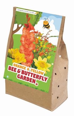Kids Bee & Butterfly Yellow & Orange Collection