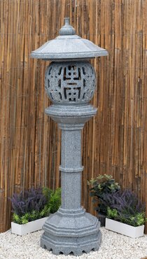 Lantern Oriental Large Grey