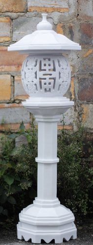 Lantern Oriental Medium White
