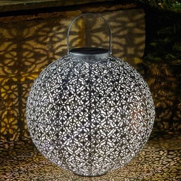 Lantern Solar Jumbo Damasque - image 1