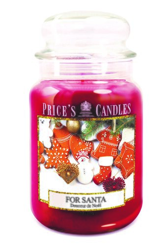 Large Candle Jar For Santa
