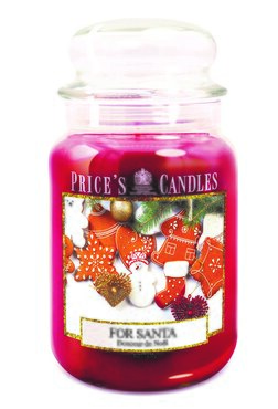 Large Candle Jar For Santa