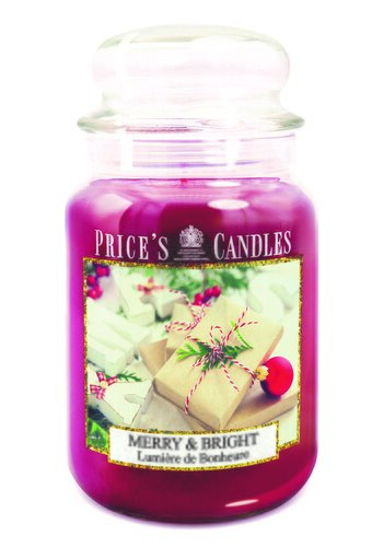 Large Candle Jar Merry & Bright