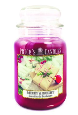 Large Candle Jar Merry & Bright