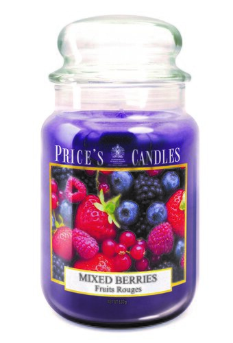 Large Candle Jar Mixed Berries