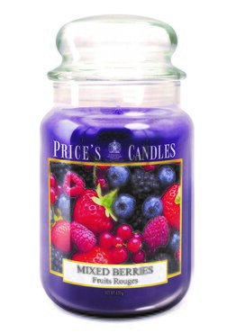 Large Candle Jar Mixed Berries