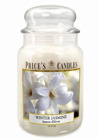 Large Candle Jar Winter Jasmine