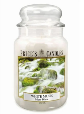 Large Candle Jar White Musk