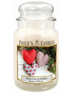 Large Candle Jar Winter Kisses
