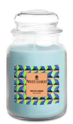 Large Candle Jar Arctic Winds