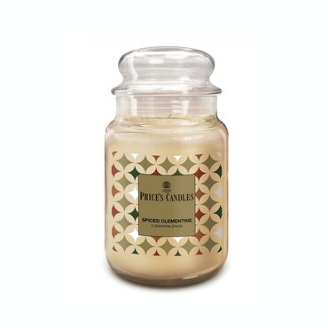 Large Candle Jar Spiced Clementine