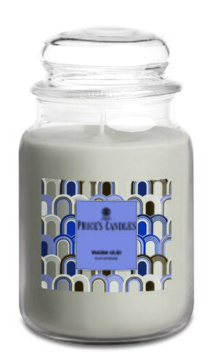 Large Candle Jar Warm Oud